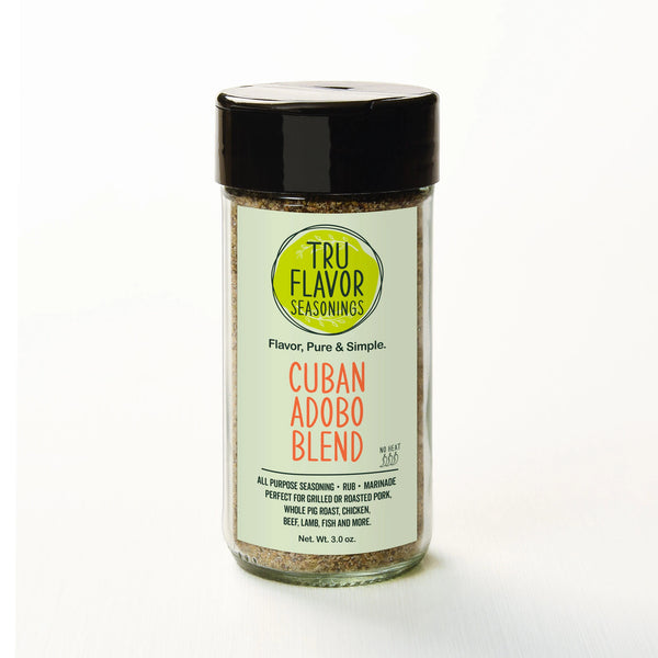 Truflavor Seasonings Cuban Adobo Blend Glass Jar