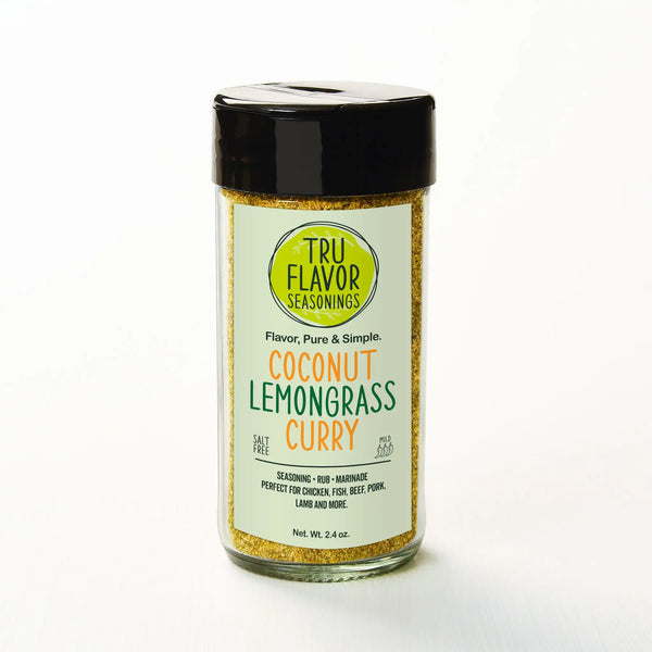 Coconut Lemongrass Curry Blend

TruFlavor Coconut Lemongrass Curry Blend on a white background.
Coconut Lemongrass Curry seasoning jar on a white background.