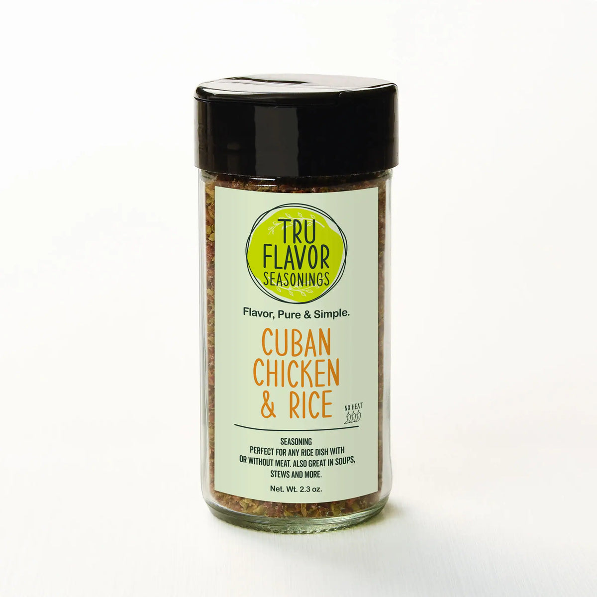 Truflavor Seasonings Cuban Chicken and Rice Glass-Jar
