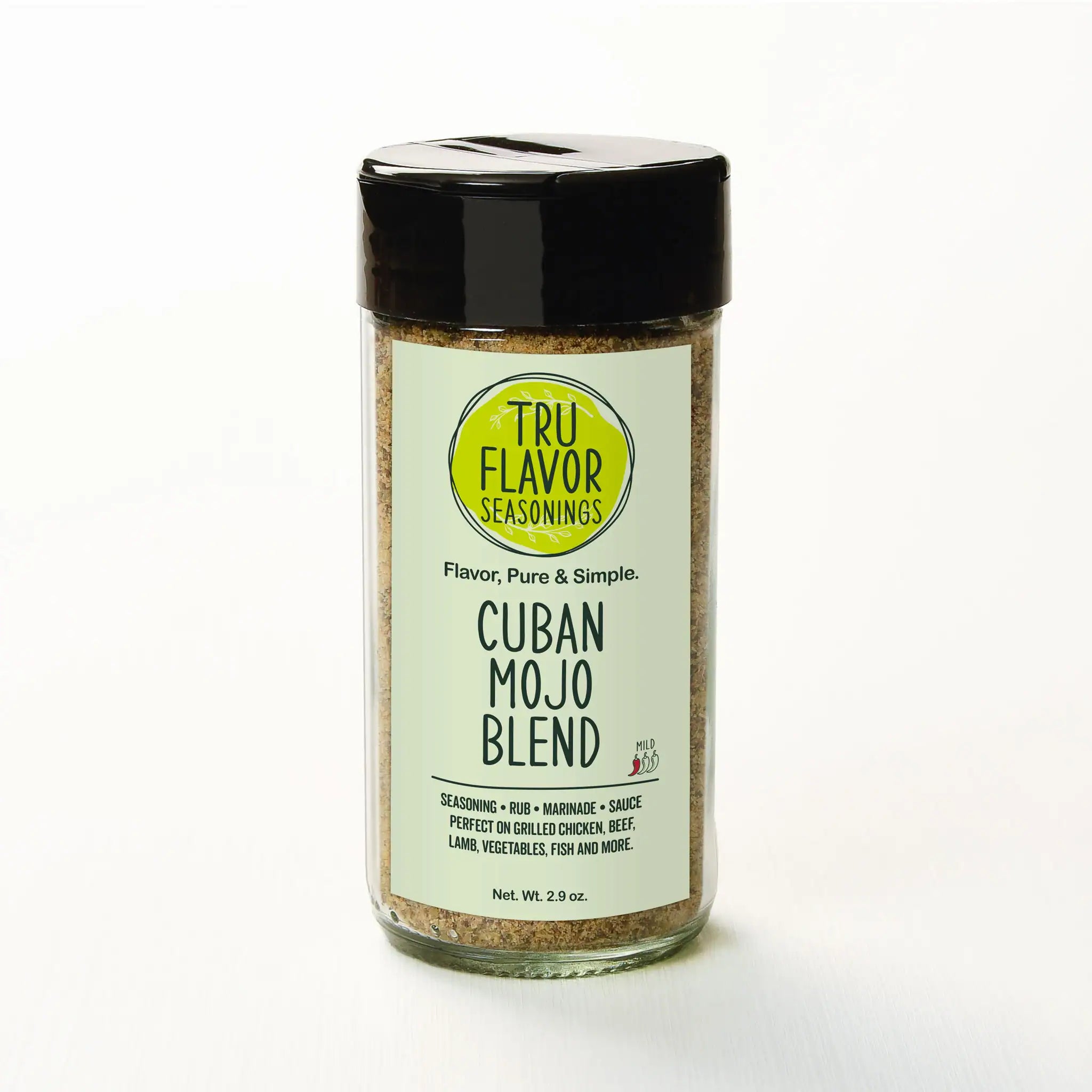 Truflavor Seasonings Cuban Mojo Glass Jar