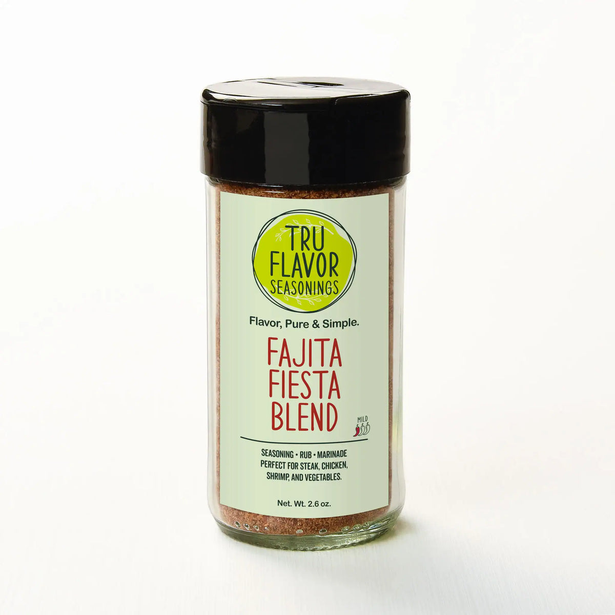 Truflavor Seasonings Fajita Fiesta Blend Glass-Jar