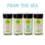 From the Sea Bundle

TruFlavor From the Sea Bundle with four seasoning blends on a white background.

Shrimp Scampi, Salmon & Seafood, Cuban Mojo, and Caribbean Jerk blends in jars and bags on a white background.