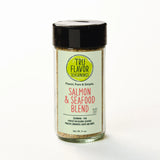 Truflavor Seasonings Salmon and Seafood Blend Glass Jar